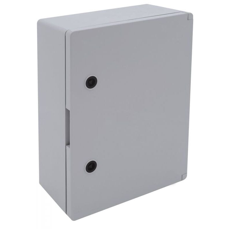 Em Distribution - Coffret électrique abs 500x400x175 étanche IP65 - Porte pleine - avec plaque de fond