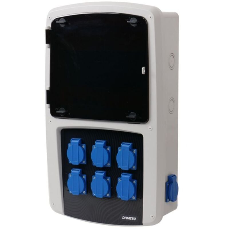 Nalto - Coffret Électrique Étanche de 8 Prises Monophasés 16A – 230V