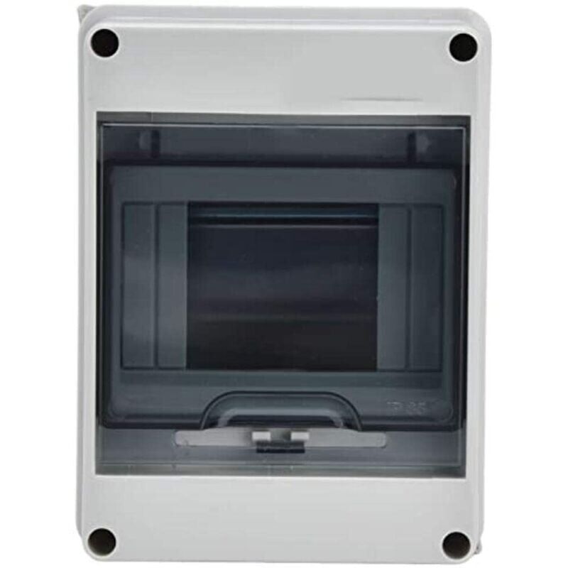 Coffret Electrique Etanche Exterieur IP65, 5 Modules, ABS de Surface en Plastique, Boite de Boitier Etanche Electrique Exterieur, Armoire de Contrôle