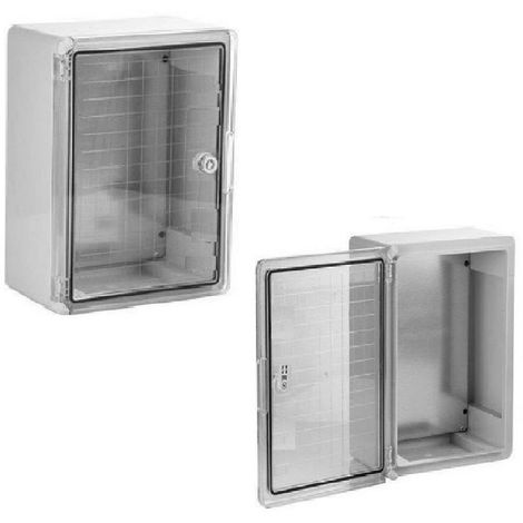 Coffret Electrique Etanche Ip65 Porte Translucide 350 X 250 X 150 Mm 1120 170