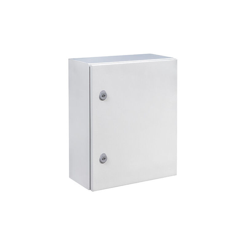 IDE - Armoire électrique En Métal étanche Ip66 - 600x400x150 - Plaque Fournie - Argenta