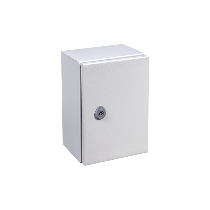 IDE - Armoire électrique En Métal étanche Ip66 - 250x250x150 - Plaque Fournie - Argenta
