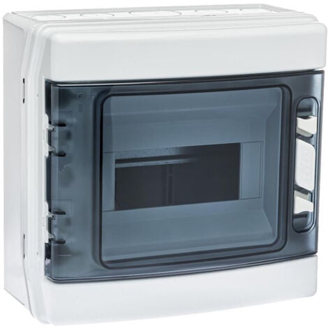 Coffret électrique étanche Pour L'extérieur Ip65 - 8 Modules - Hxlxp 231x238x118mm Ide Ecology