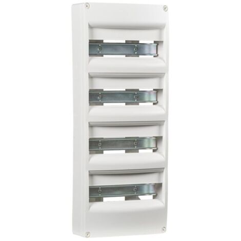 Coffret électrique nu 4 rangées 52 modules – Installation en saillie – Certification NF – Dimensions 655x260x105mm – Nalto