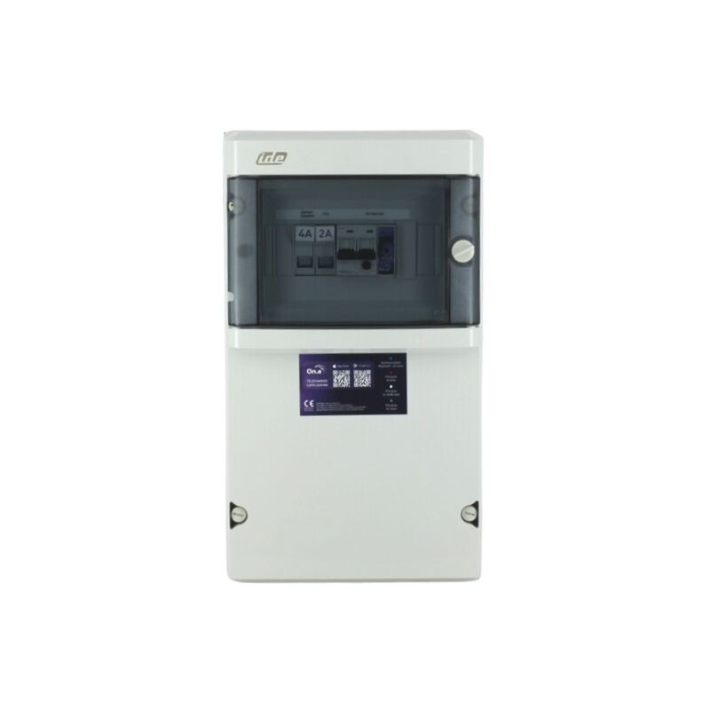 Coffret électrique piscine - Coffret de filtration On.e 6,3 à 10 a - avec transformateur 100 va + départ asservi de Wa Conception