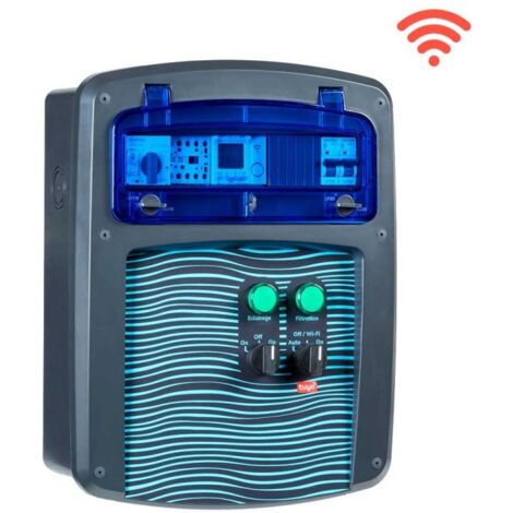 Coffret électrique pour filtration piscine – Connecté WiFi – Éclairage 12V – Programmation horloge – IP65 – 3 ans garantie – Nalto