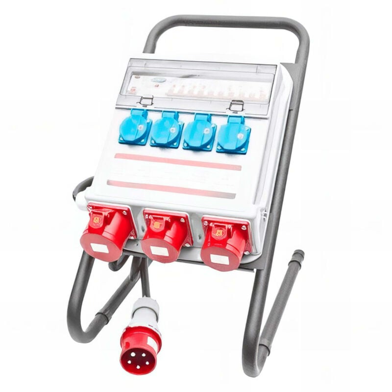 Coffret électrique pour le chantier 400 v 50 Hz 32A