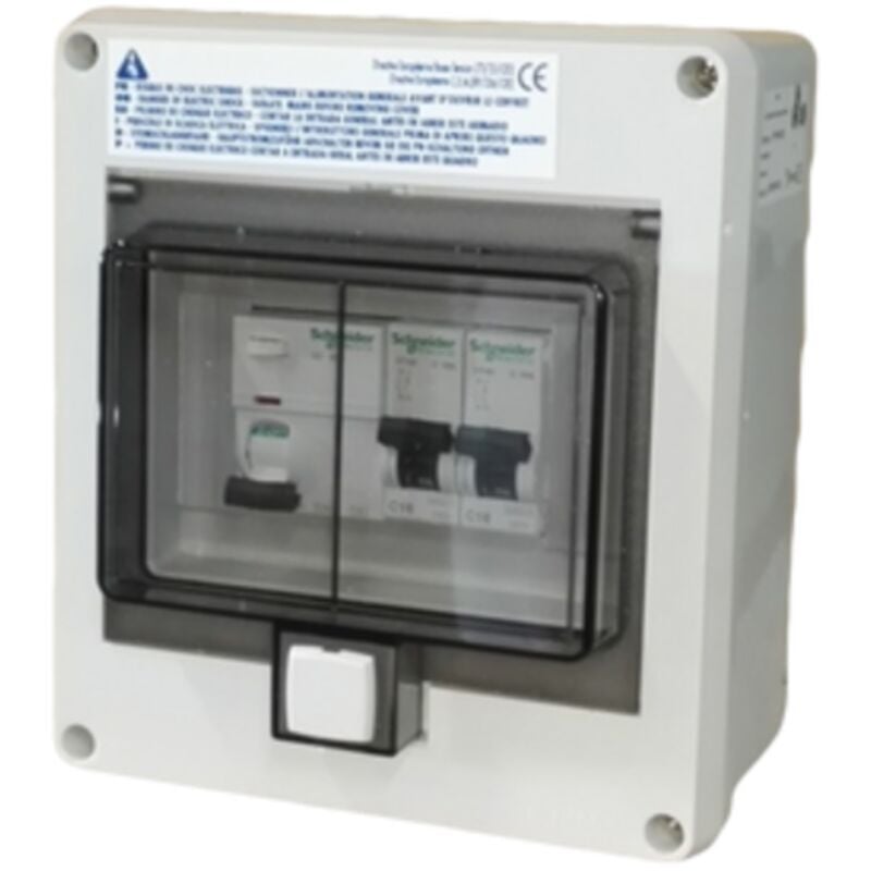 Coffret répartiteur pour local technique piscine Ccei Ampères