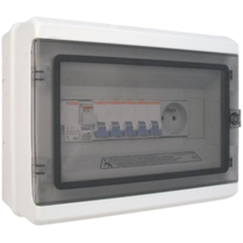 Coffret répartiteur pour local technique piscine Ccei Ampères