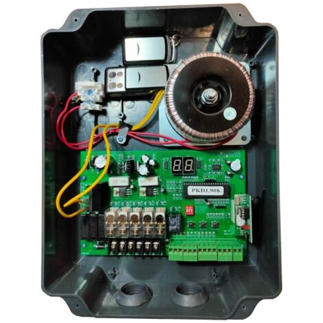 Coffret électronique automatisme portail battant 12V