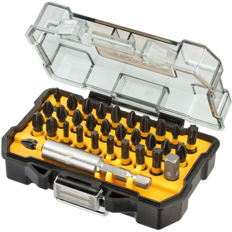 Dewalt - petit coffret 32 pièces embouts de vissage 25MM extreme impact torsion + porte-embouts, DT70560T-QZ