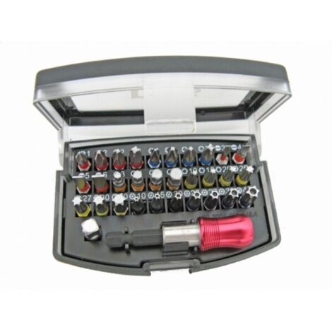 Coffret Embouts Magnétiques Riss 32p Assortiment Professionnel D'embouts De Vissage Magnétiques - Riss