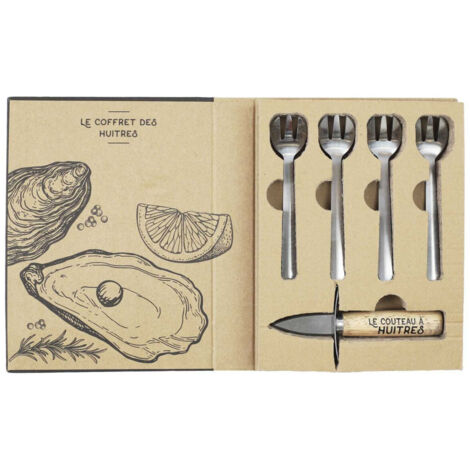 Coffret en Bois Spécial Huîtres