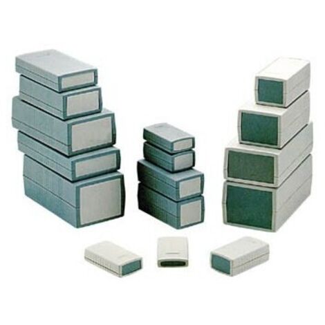 Coffret en plastique moule - gris fonce 90 x 50 x 32mm