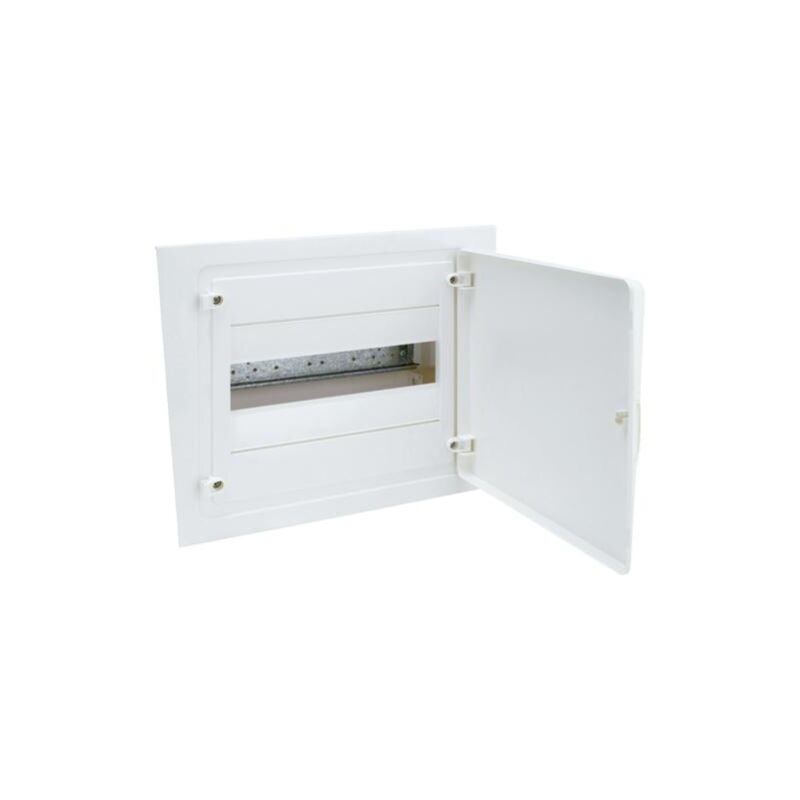 Hager - Coffret encastré 1 rangée 12 Modules porte opaque VF112PR