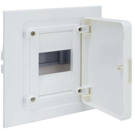 Coffret encastré 4 M porte opaque HAGER VF104PR