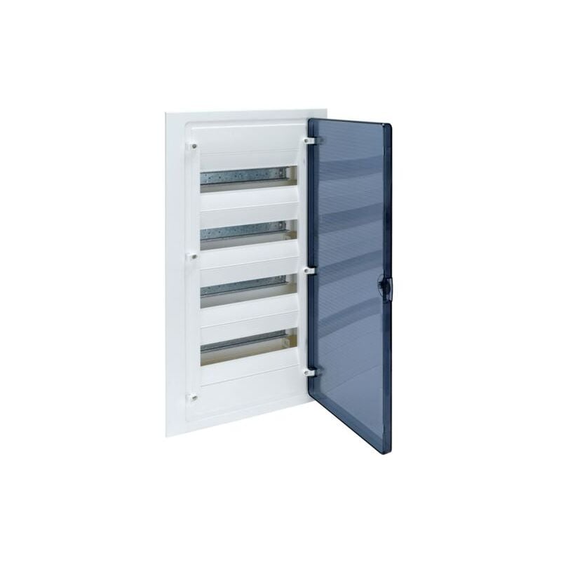 Hager - Coffret encastré 48 m porte transp. VF412TR