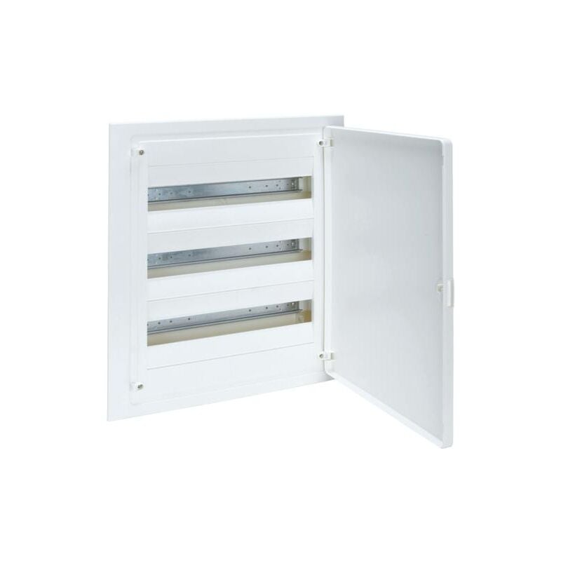 Coffret encastré 54 Modules de 3 rangées avec porte opaque Hager VF318PR
