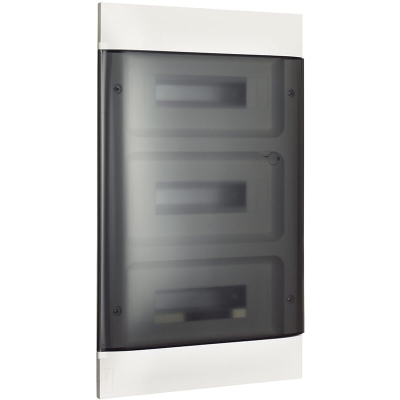 Bticino - E315P36D3 Tableau mural Habita Line 3x12 Modules din Porte fumée