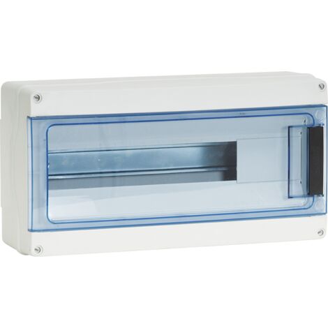 Coffret étanche Vector IP55 1 Rangée 3+1 Modules HAGER VE103F