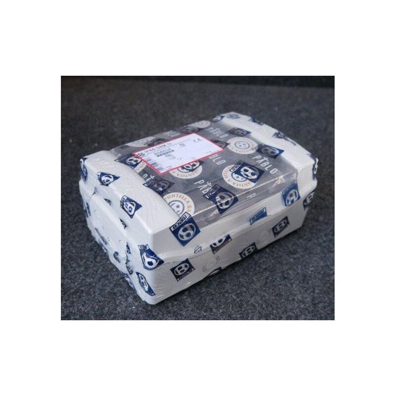 Iboco - Coffret étanche gris 1 rangée 4 modules 210x143x102mm avec porte transparente