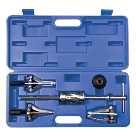 Coffret extracteur de roulement 6 pièces – Masse à inertie 1,2 kg – Pour roulements intérieurs Ø 15-80 mm – Outil mécanicien – King Tony