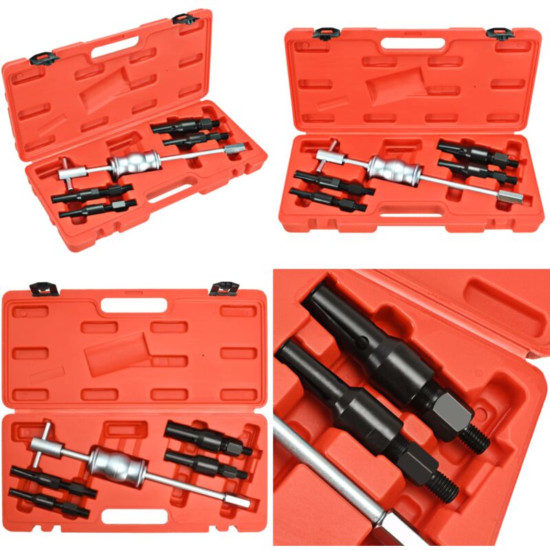 Vidaxl - Coffret extracteur de roulement intérieur - Outil Extraction Roulement - Outil Mécanique Auto - Kit Extraction Roulement - Extracteur