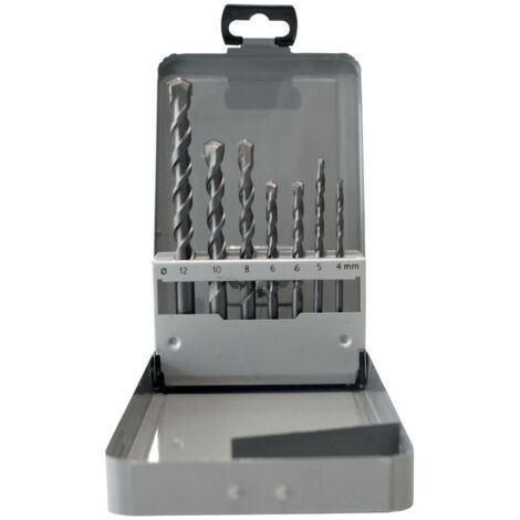 Coffret foret perforateur 7 pièces FORTIS