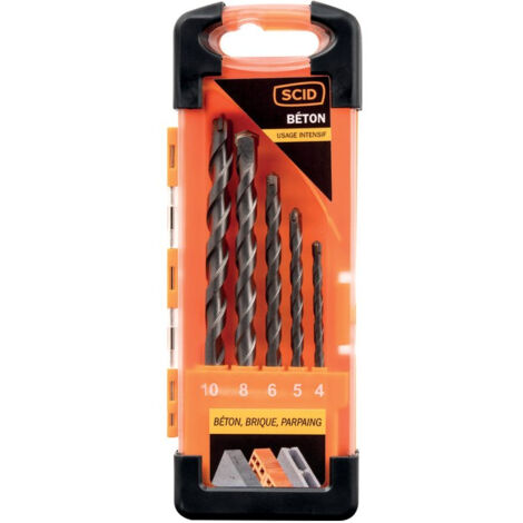 Coffret Forets Beton Pro 5pcs