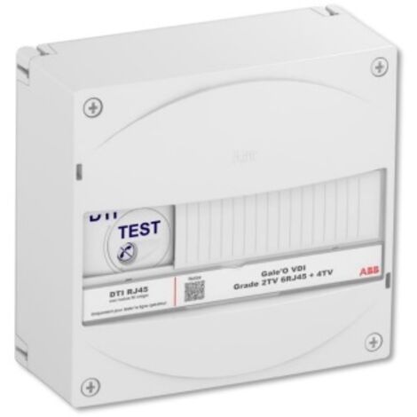 Coffret GALEO VDI GR2TV - 6RJ45 + 4TV (passif) Galéo 1R 1SBK991015R1378 ABB HQ301331