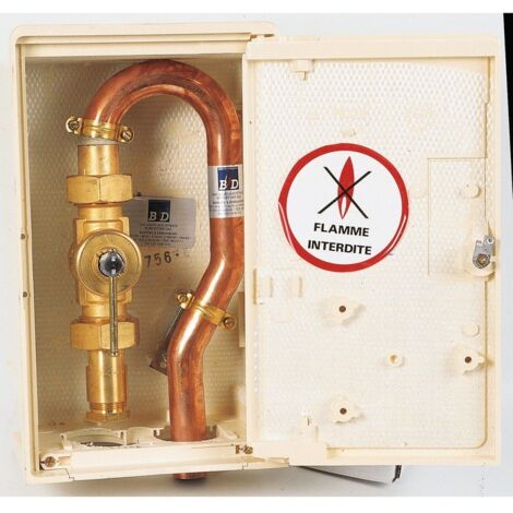 COFFRET GAZ 1/4T PE 32 0711425 S/CLE