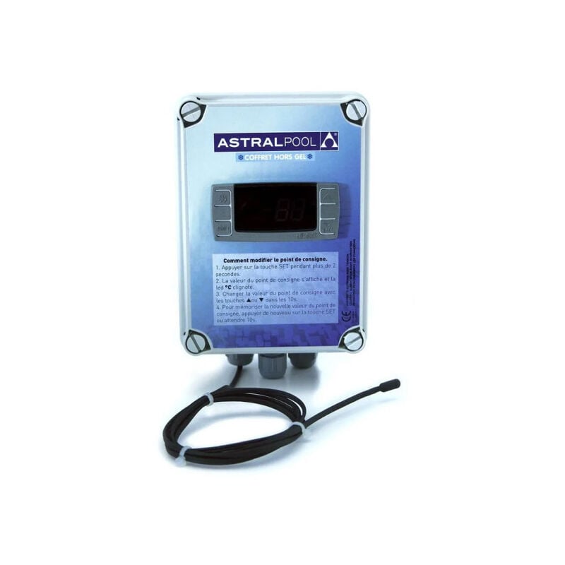 Coffret kit hors-gel Astral pool à affichage digital