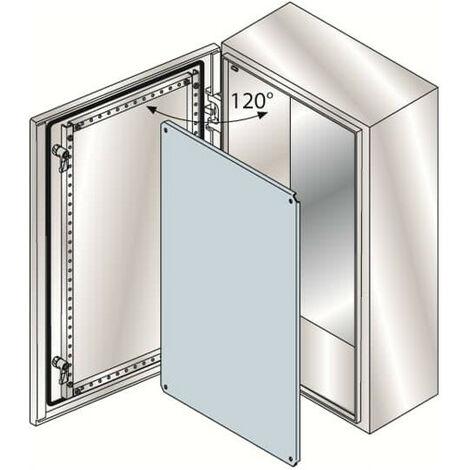 Coffret inox 700X500X250 SRN7525X ABB T677480