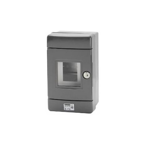 COFFRET IP55 SECUR.4M.RAIL EN50022 GRIS GEWISS GW42207