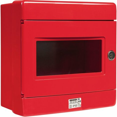COFFRET IP55 SECURITE PLAQUE DE FOND GEWISS GW42203
