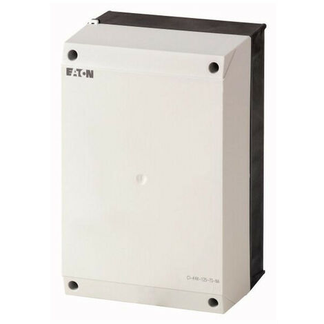 Coffret isolant HxLxP 240x160x125mm +profilé-support version NA EATON CI-K4X-125-TS-NA