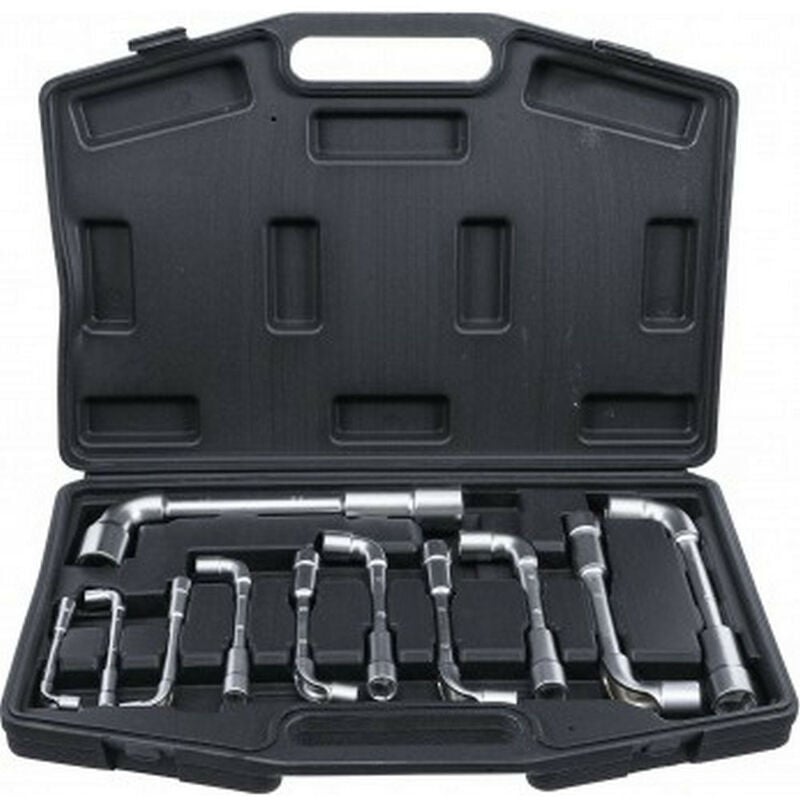 Coffret jeu 11 cles a pipe 6 pans de 6 a 22 courantes qualite finition bgs diy