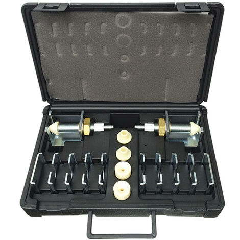 Coffret kit adaptateurs coniques pour rinçage d'éléments de climatisation - AC 4061 - CLAS Equipements
