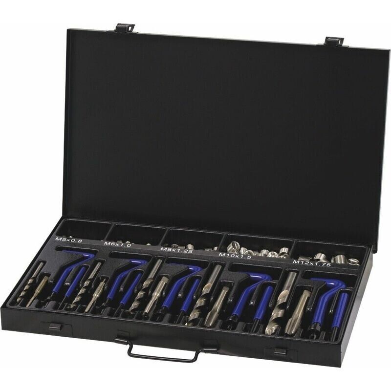 DRAKKAR EQUIPEMENT  - Coffret Kit r&eacute;paration Filetage M5 &agrave; M12 -drakkar tools