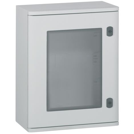 coffret legrand marina - en polyester - 400 x 300 x 200 mm - porte vitrée