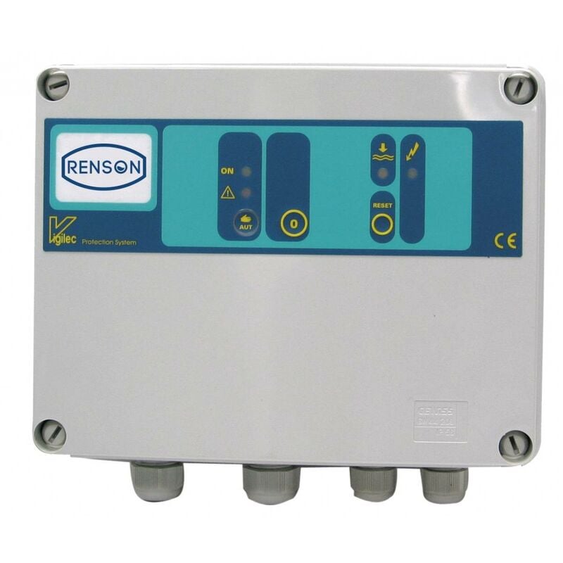 Renson - coffret manque eau 16A equip 1 a 3 electrode possible