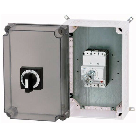 Coffret matière isolante pour disjoncteur taille NZM2 HxLxP 375x250x225mm EATON MCCB2-200/I43E-200