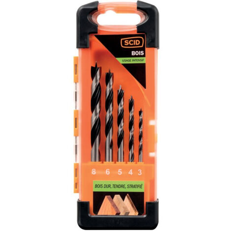 Coffret Meches Bois 5pcs