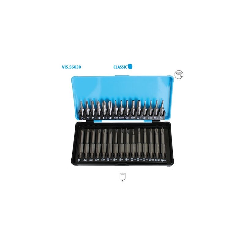 Leman - Coffret 30 embouts de vissage Classic