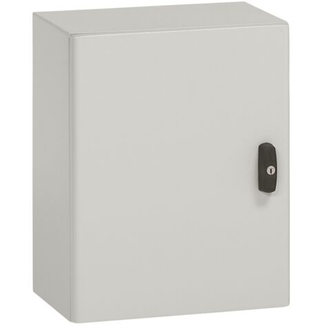 Coffret métal vertical Atlantic métal IP66 IK10  300x200x160mm  RAL7035
