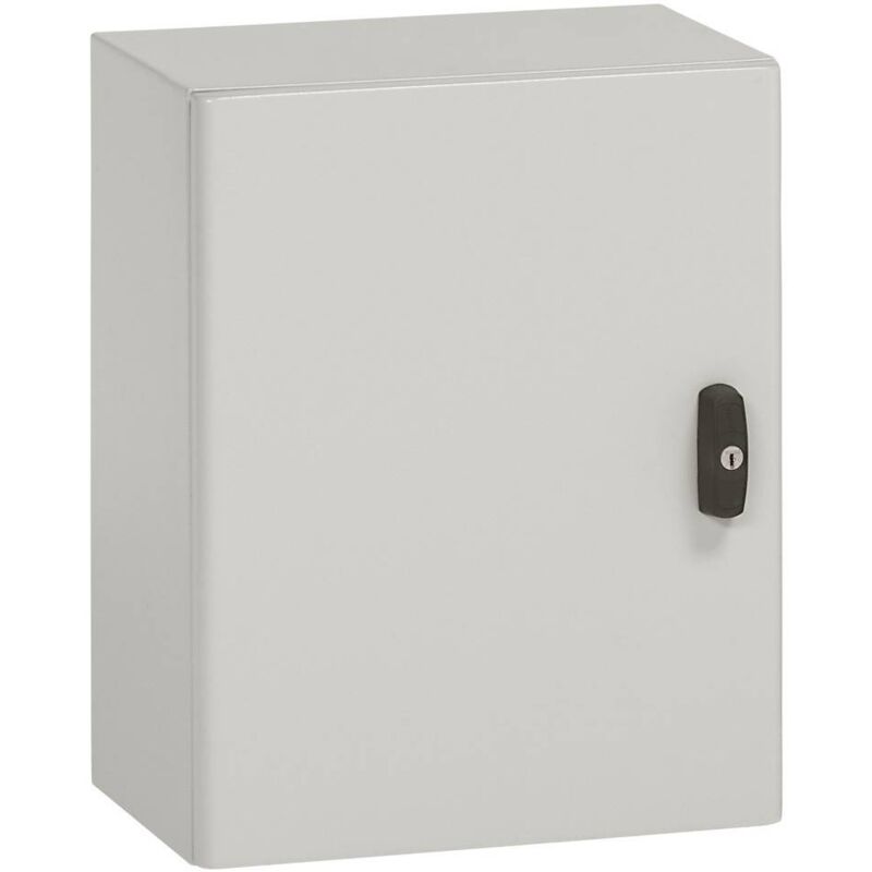 Coffret métal vertical Atlantic métal IP66 IK10 500x400x200mm RAL7035 Legrand 035503