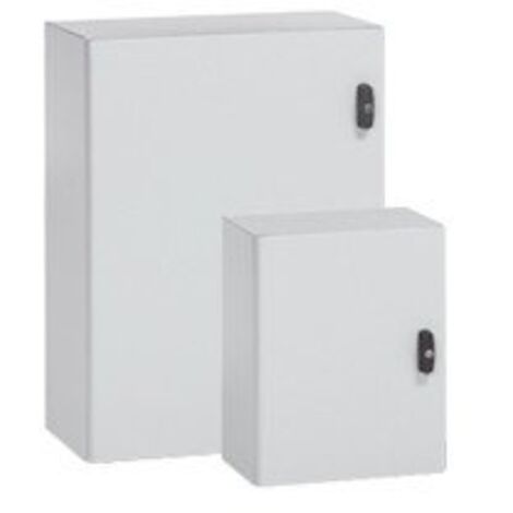 Coffret métal vertical Atlantic métal IP66 IK10 400x300x200mm RAL7035 LEGRAND 035502