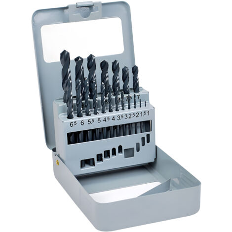 Coffret metal.19 forets tecn'x mm