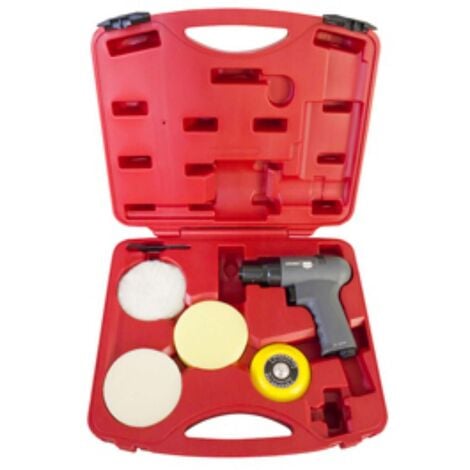 COFFRET MINI POLISSEUSE 75MM REVOLVER AVEC 2 MOUSSES CEDREY