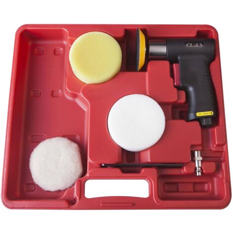 Coffret mini polisseuse revolver ø75mm pneumatique - OP 1429 - CLAS Equipements